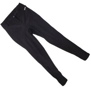 Kerrits Microcord Extended Knee Patch Bootcut Equestrian Riding Tights Black 7 m